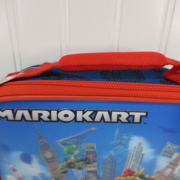 Thermos Kids Lunch Box Super Mario Bros Reusable Single Compartment Upright New - Picture 2 of 11